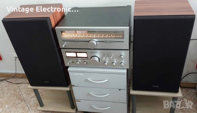 Сет на Kenwood - усилвател, тунер и тонколони, снимка 8 - Аудиосистеми - 54565600