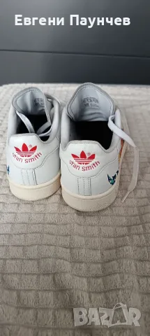 Adidas stan Smith размер 38 дамски маратонки в бял цвят , снимка 4 - Маратонки - 55397766