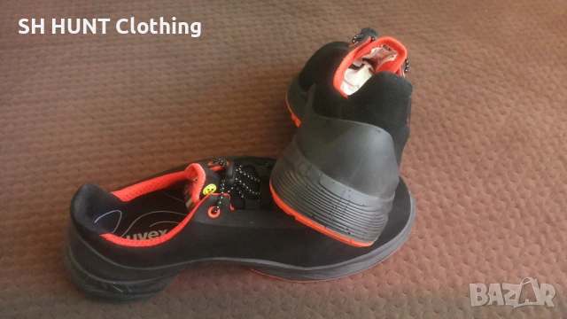 UVEX 68468 S2 Work Safety Shoes размер EUR 43 работни обувки с бомбе WS1-42, снимка 8 - Други - 54826727