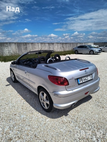 Peugeot 206CC 1.6 HDi, снимка 5 - Автомобили и джипове - 54894607
