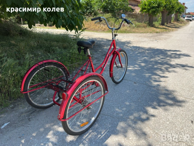 австрийски велосипед триколка /24 цола/, снимка 9 - Велосипеди - 54679707