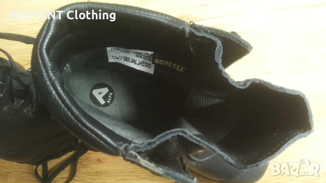 ALFA GORE-TEX Vibram Leather Boots размер EUR 42 обувки естествена кожа водонепромокаеми - 2726, снимка 16 - Мъжки боти - 54974304