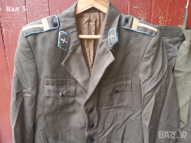 Военна соц униформа сержант ВВС , БНА , НРБ, снимка 4 - Антикварни и старинни предмети - 54069261