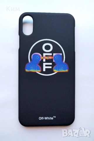 Кейс Off-White за iphone XS, снимка 3 - Калъфи, кейсове - 54633887