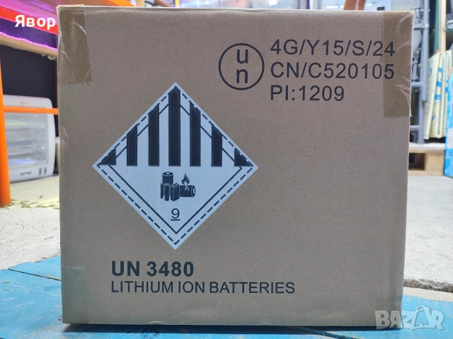 LiFePO4 акумулатор / батерия Lithtech 100Ah 12 V, снимка 2 - Друга електроника - 54933356