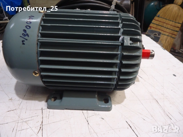Монофазен ел.мотор 0,25 KW - 1400 об/мин., снимка 2 - Електродвигатели - 54964940