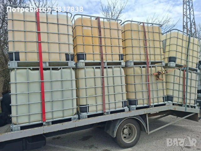 Бидони 1тон  цистерни 1000литра. 