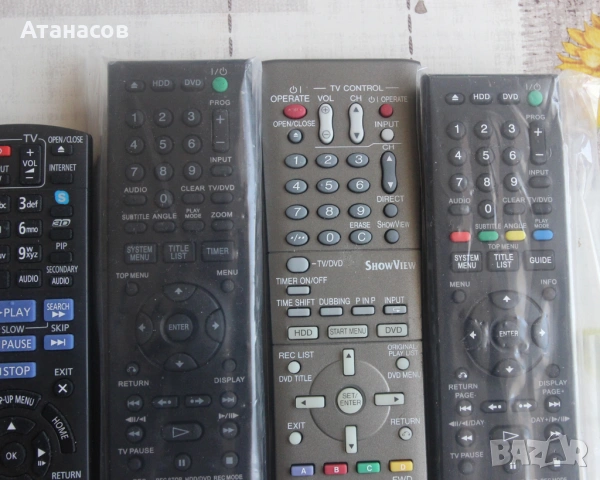 Дистанционно за записващо DVD - Sony, Panasonic, LG, JVC, Sharp, снимка 10 - Части и Платки - 54601081