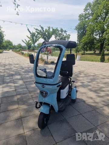 електрическа триколка kuba grape 25max 500w, снимка 2 - Мотоциклети и мототехника - 54959166