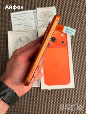 НОВ! 512Gb*ЛИЗИНГ* iPhone 17 Pro Cosmic Orange 24М ГАРАНЦИЯ, снимка 10 - Apple iPhone - 55692691