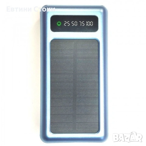 Соларна външна батерия UKC 8412 10000mAh с кабел 4в1, снимка 2 - Друга електроника - 54924770