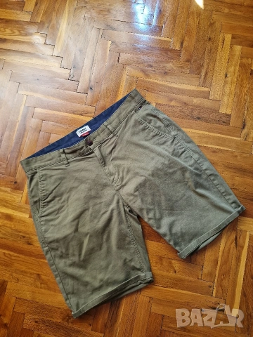 Страхотни мъжки къси панталони TOMMY HILFIGER размер 36, снимка 2 - Къси панталони - 55128148