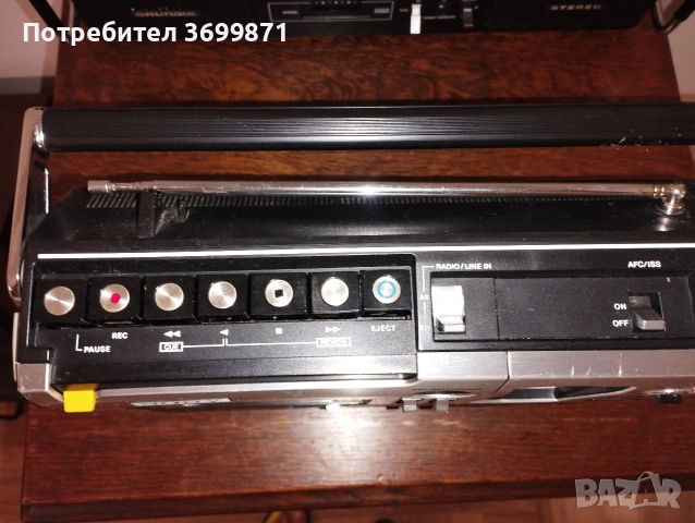 Радиокасетофон Сони., снимка 4 - Радиокасетофони, транзистори - 55015344