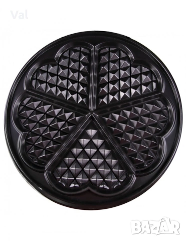 Гофретник Voltz,1200W, 5 гнезда, Инокс, снимка 11 - Гофретници - 54811853
