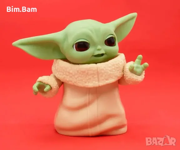 Оригинална фигурка Бебе Йода Star Wars Mixin Moods Grogu- Мандалориан: Бебе Йода, снимка 6 - Фигурки - 55394215