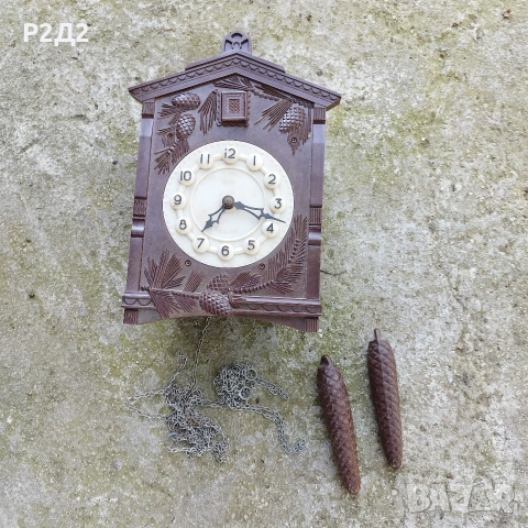 стенен часовник кукувица , снимка 2 - Антикварни и старинни предмети - 55038174