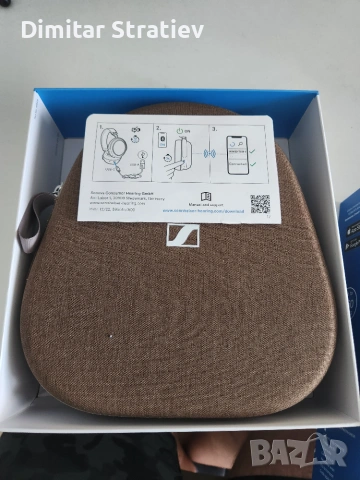 КАТО НОВИ! - Sennheiser Momentum 4 - Over-Ear Слушалки, снимка 2 - Слушалки и портативни колонки - 55228420