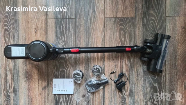 Безжична прахосмукачка LAMZIEN V8, снимка 7 - Прахосмукачки - 54483271