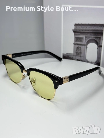 очила ray ban cartier versace Burberry hermes miu miu fendi chanel с ув защита, калъф, кутия и калъф, снимка 4 - Слънчеви и диоптрични очила - 54070054