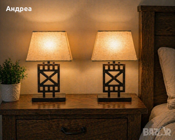 Комплект 2 бр. нощни лампи