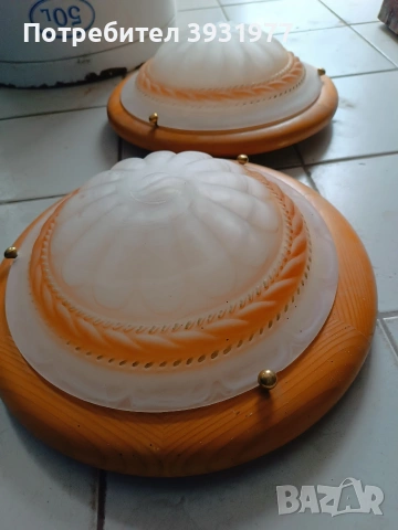 дървена конзола от осветление , снимка 5 - Столове - 48281494