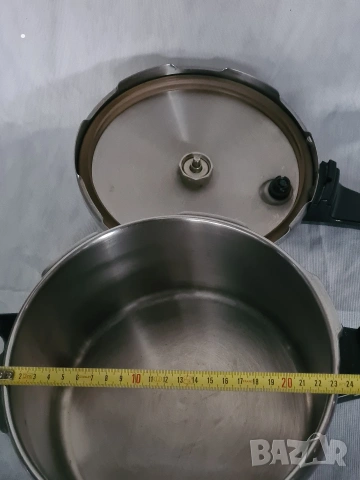 Немски тенджери под налягане WMF Cromargan и Fissler Vitavit, снимка 4 - Съдове за готвене - 54963384