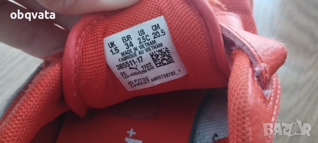 Детски червени маратонки Puma/Пума, снимка 4 - Детски маратонки - 55009085