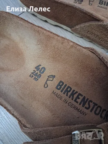 Birckenstock кожени чехли 40 номер , снимка 4 - Чехли - 55440763