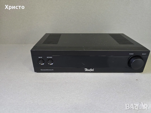 🔊🎶🎛 DaC Teufel decoderstation 5 mk2 🎛🎶🔊, снимка 2 - Аудиосистеми - 54518275