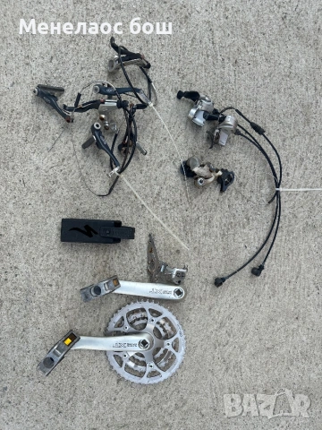 Продавам комплект велосипедни части Shimano Deore XT / Avid / Specialized – 26 цола