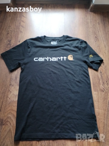 carhartt - страхотна мъжка тениска КАТО НОВА С , снимка 4 - Тениски - 54018471