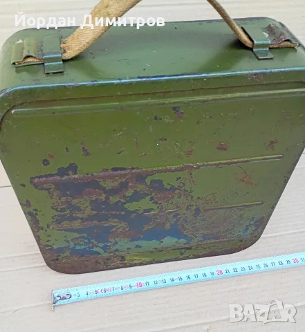 военна кутия за патрони, снимка 4 - Антикварни и старинни предмети - 55531869