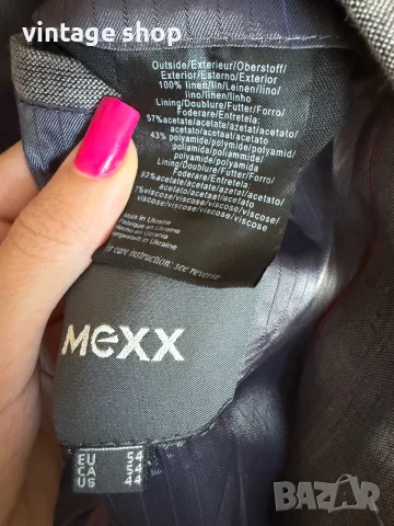 Мъжко сако 100% лен, Mexx, размер 54, снимка 11 - Сака - 55423034