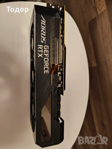 Видеокарта Gigabyte RTX 3080 Aorus Extreme 10G, снимка 5 - Видеокарти - 54689128