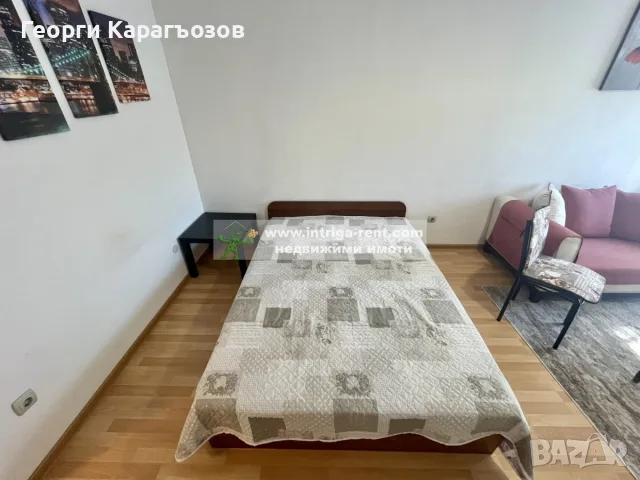 №4119 Едностаен обзаведен апартамент под наем в кв. Училищни-близо до зеленчуков пазар Хасково., снимка 3 - Апартаменти - 55516246
