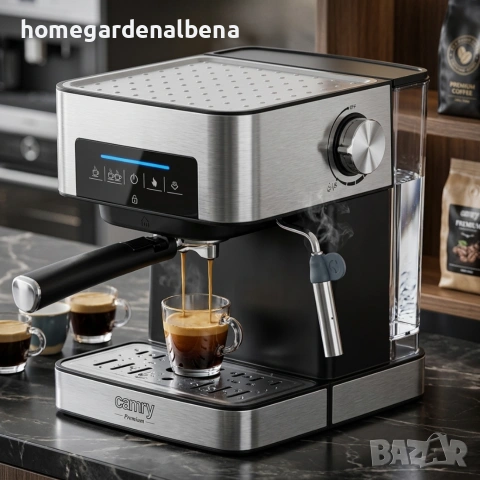 Кафемашина CAMRY CR 4410 15 Бара | Еспресо Машина за Капучино у Дома 