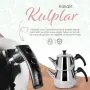Комплект иноксови чайници 1L + 1.5L за индукция 18/10, снимка 9