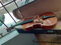 Стара цигулка Страдивариус Stradivarius 1717 с дървена кутия, снимка 2