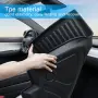 К-кт 3 части 3D трислойни TPE стелки за Tesla Model 3 (2019-2023), NOVSIGHT, черни, снимка 5