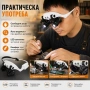 Професионална часовникарска увеличителна лупа за глава LED осветление лампа за бижутери часовникари, снимка 4
