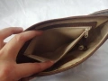 Винтидж италианска чанта за рамо от естествена кожа в кафяв цвят CIAMPI, снимка 13