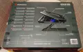 Охладителна подложка Genesis Oxid 850 за лаптопи до 17.3 инча черна RGB осветление с кутия като нова, снимка 5