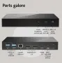 Докинг станция Kensington SD4800P USB-C, Triple Video, 10Gbps, снимка 1