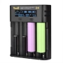 Yonii D4 Смарт Зарядно за Батерии 18650 21700 26650 AA AAA Li-ion Ni-MH Тестер Капацитет Бързо 2A, снимка 10
