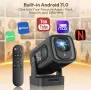 XGODY Gimbal 5 Pro – Смарт проектор Full HD 1080P, WiFi 6, Bluetooth 5.4, Автофокус и Auto Keystone, снимка 5
