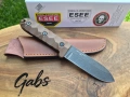 Нож ESEE USA Camp Lore PR4,Randall's Adventure,фултанг с кожена кания, снимка 2