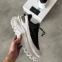 Moncler "Black/White" Унисекс👟Мъжки Маратонки👟Дамски Спортни Обувки Код ch69, снимка 5