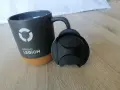Оригинална геймърска чаша Lenovo Legion с корково дъно и капак, снимка 4