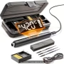 Безжичен поялник Solderig iron LED ДИСПЛЕЙ+LED ОСВЕТЛЕНИЕ+3 бр.различни сменяеми накрайника-нов-чер., снимка 1