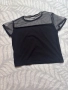 Чърна детска тениска LC Waikiki "BLACK IS MY HAPPY COLOR" с мрежа (10-11 г. / 140-146 см), снимка 2